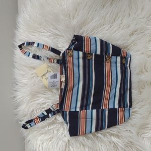 CROP TOP Live to Be Spoiled striped LARGE